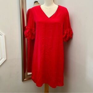 NWT Alfani tunic dress with Spanish style ruffled sleeves